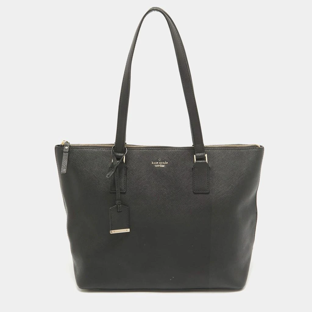 Kate Spade Kate Spade Black Leather Cameron Street Lucie Tote 1
