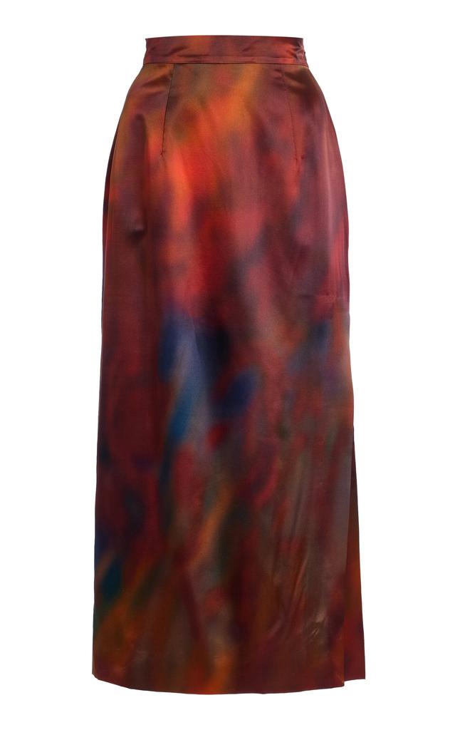 ROKSANDA ROKSANDA - Irma Printed Silk-Blend Midi Skirt - Multi - UK 12 - Moda Operandi