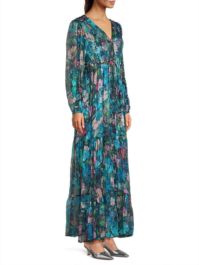 Johnny Was Mabel Silk Maxi Dress 4