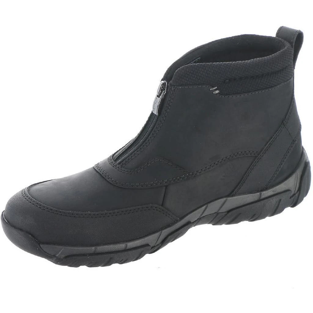 Clarks Grove Zip Mens Leather Front Zipper Casual and Fashion Sneakers 2