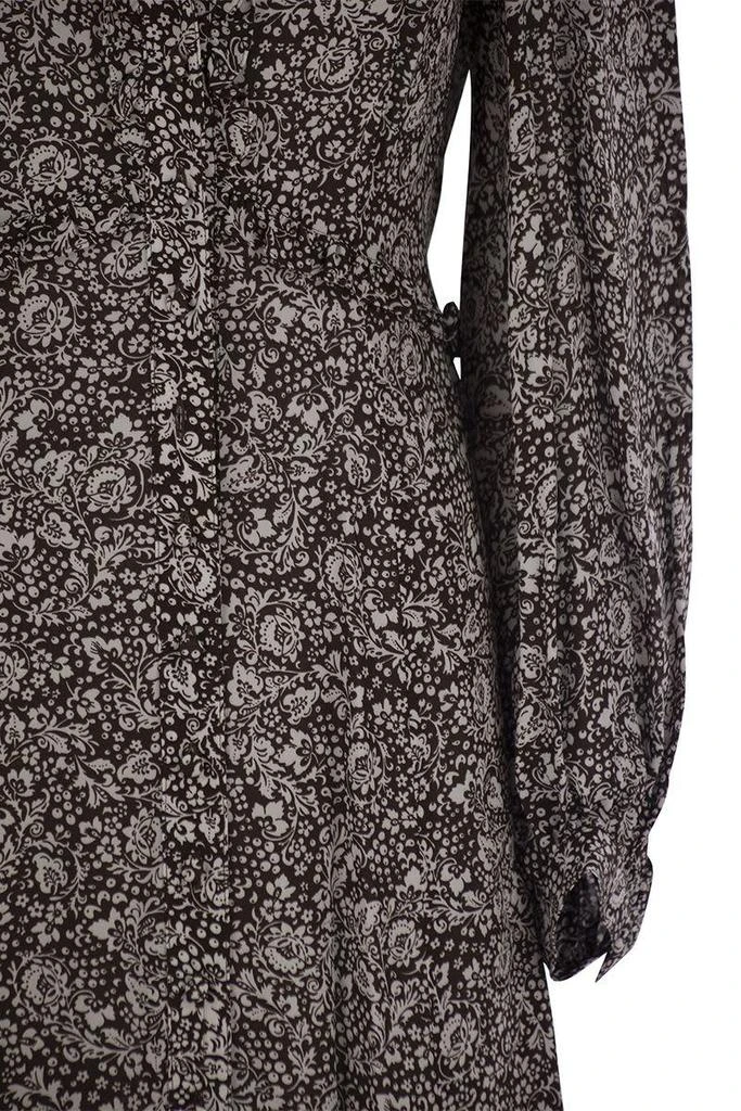 Weekend Max Mara Weekend Max Mara Fretty - Printed Crepe De Chine Dress 4