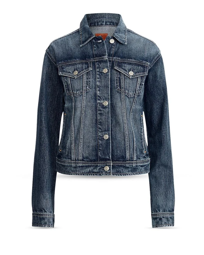 Lauren Ralph Lauren Denim Trucker Jacket 5