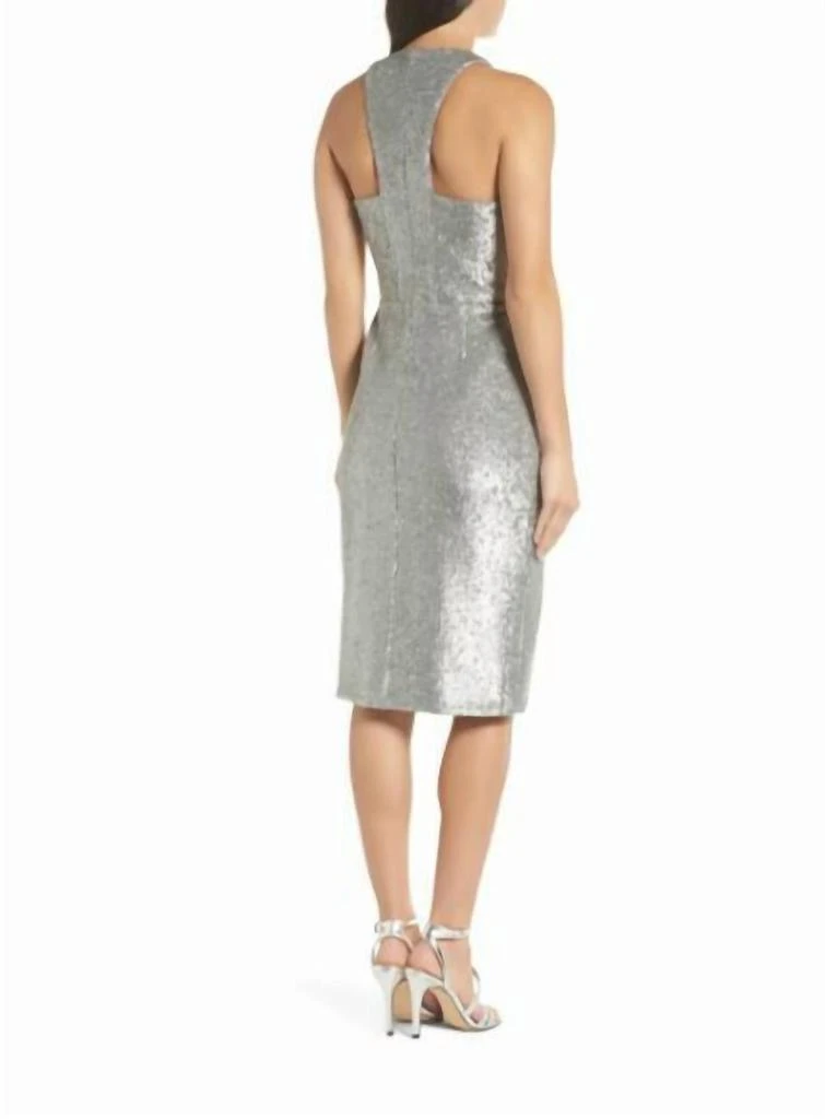 Harlyn - Plunge Neck Matte Sequin Sheath Dress – On Sale Now with Up to 51%  Off