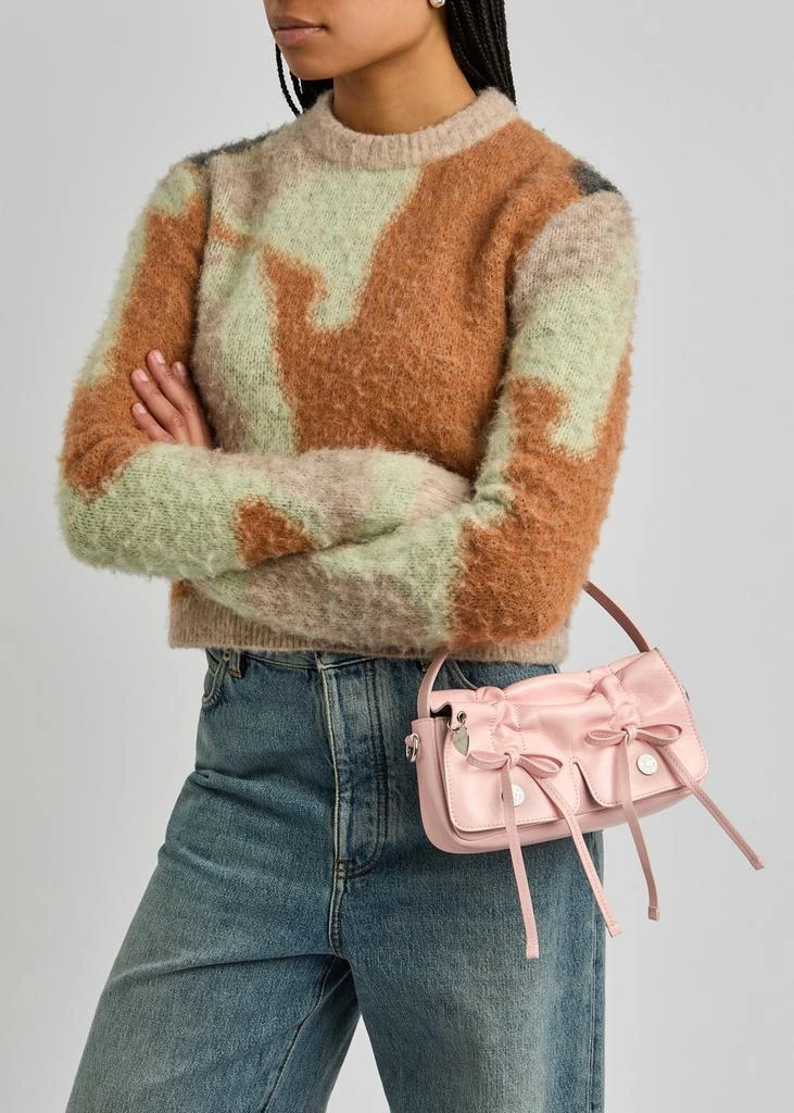 Acne Studios Mini Multipocket leather top handle bag 5
