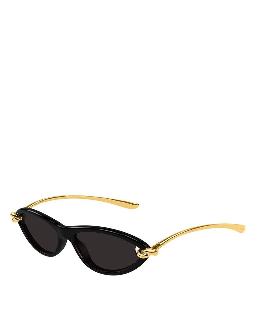 Bottega Veneta Knot Cat Eye Sunglasses, 56mm 1