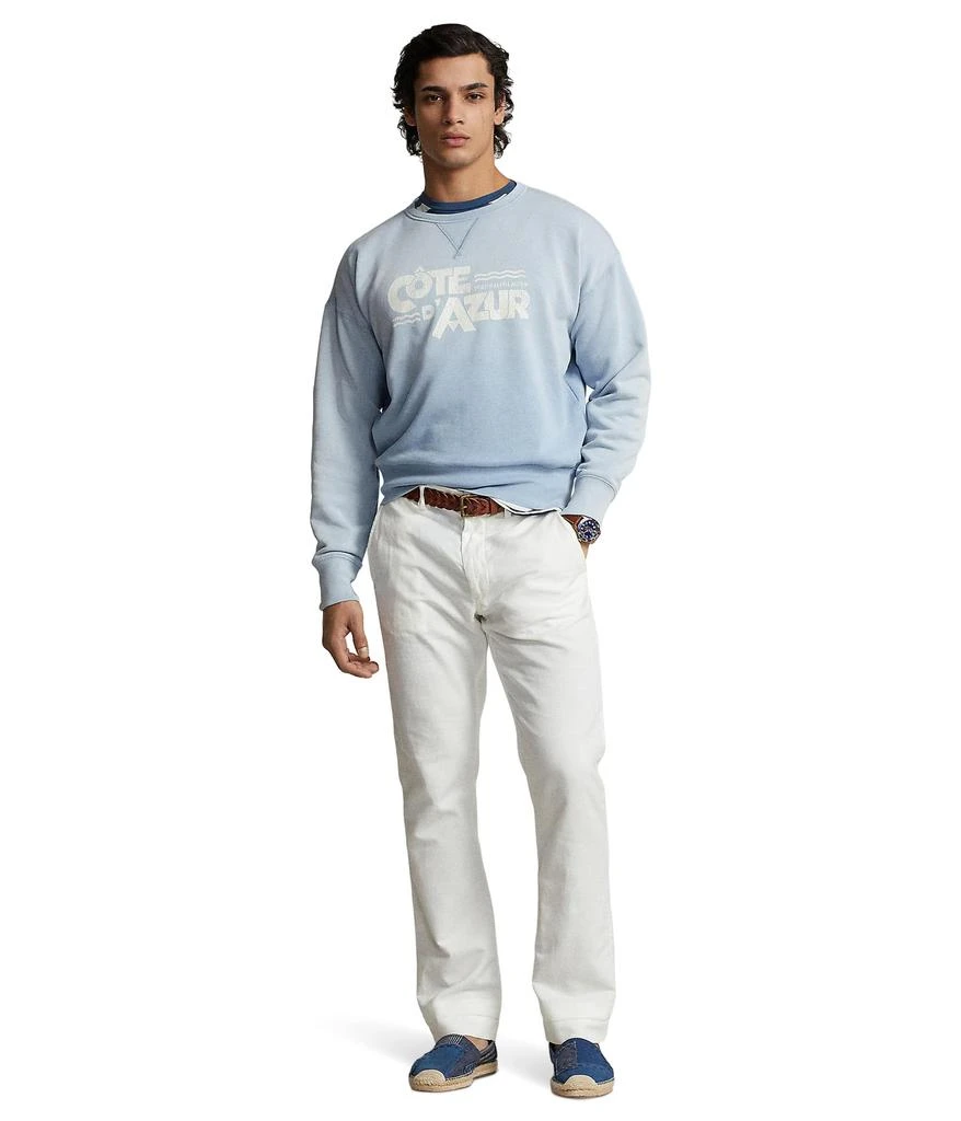 Ralph Lauren Vintage Fit Fleece Graphic Sweatshirt 4