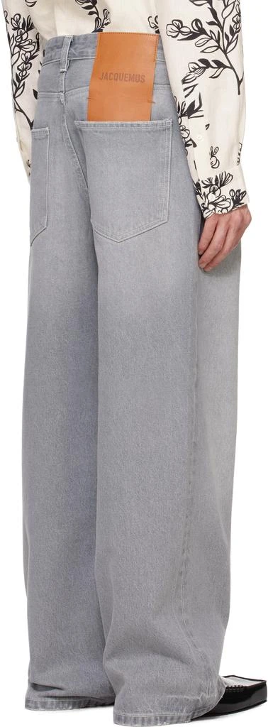 Jacquemus Gray La Casa 'Le de-Nîmes large' Jeans 3