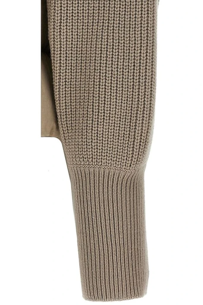 Brunello Cucinelli Brunello Cucinelli Zip-Up Hooded Puffer Jacket 4