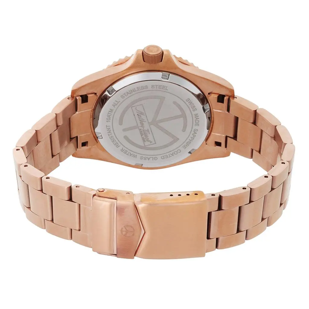 Mathey-Tissot Mathey-Tissot Mathy Vintage Quartz 42 mm LE Brown Dial Men's Watch H908APRM 3