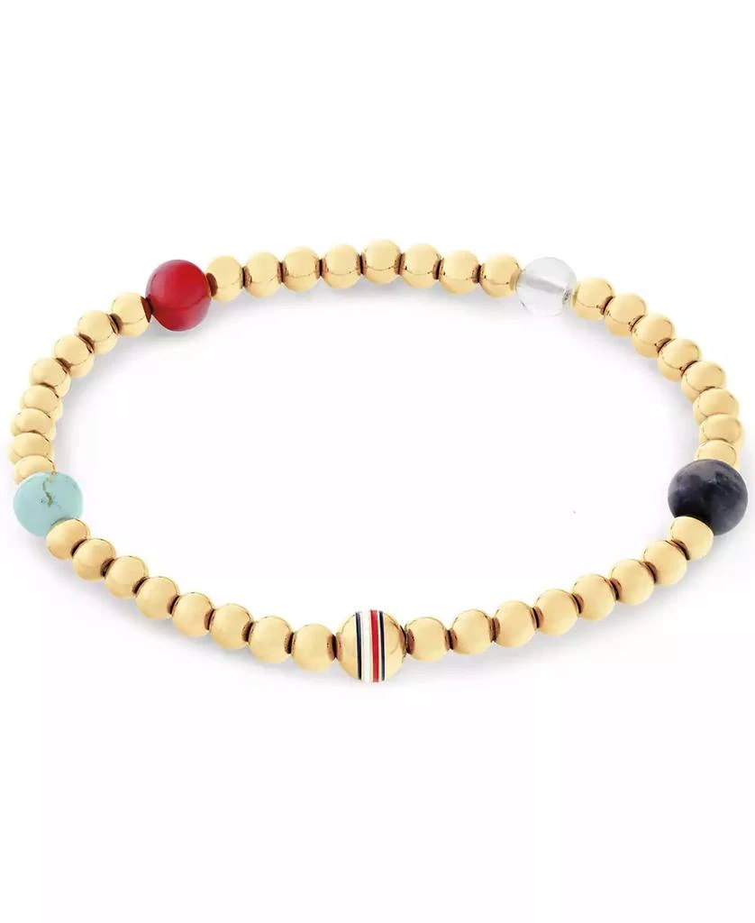 Tommy Hilfiger Women
s Modern Hippie Gold-Plated Stainless Steel Bracelet