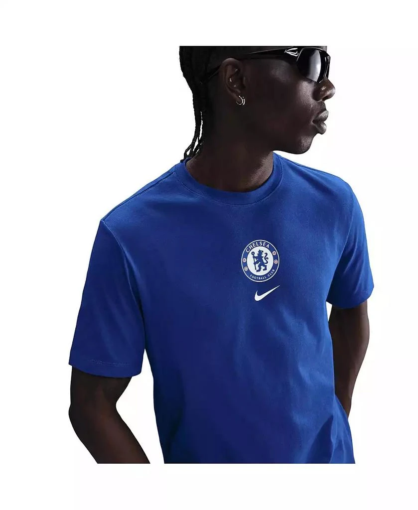 NIKE Men's Blue Chelsea Crest T-Shirt 3