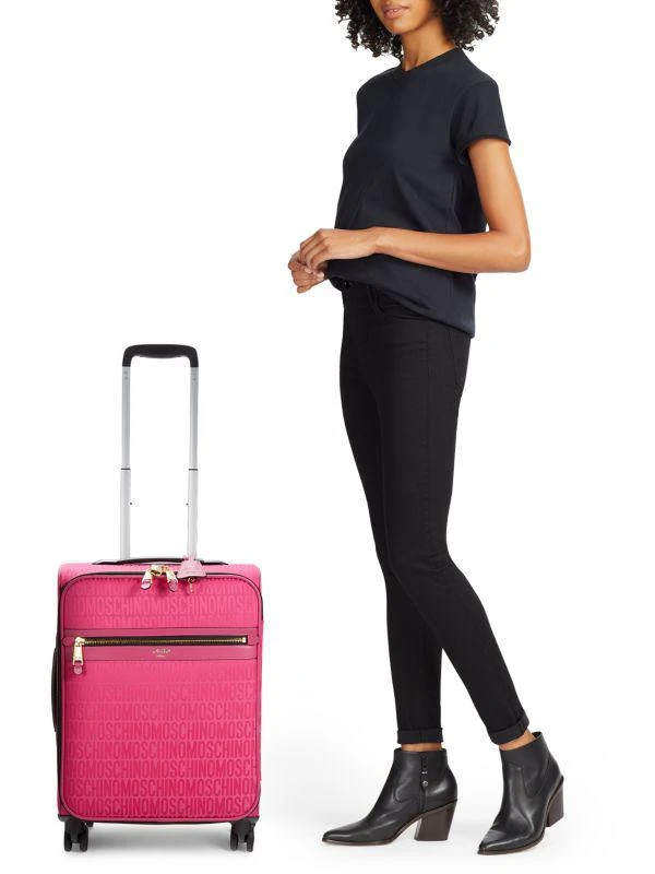 Moschino 18 Inch Spinner Suitcase 2