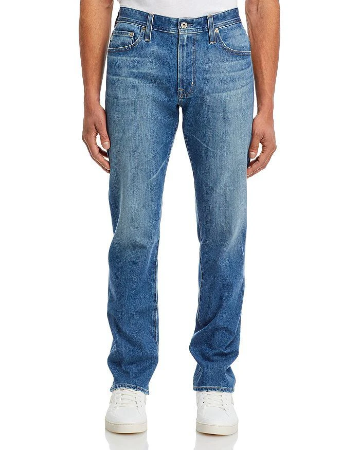 AG Everett Slim Straight Fit Jeans in Runyon Blue 3