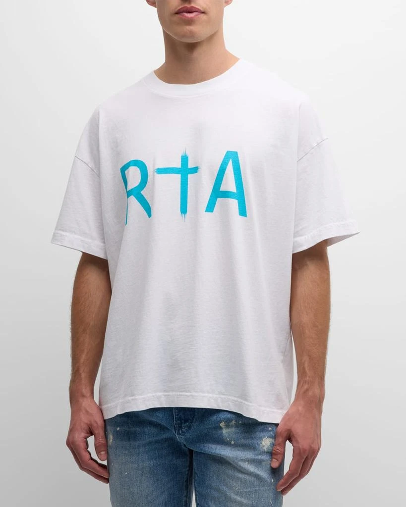 RTA Men's Liam Cross Logo T-Shirt 2