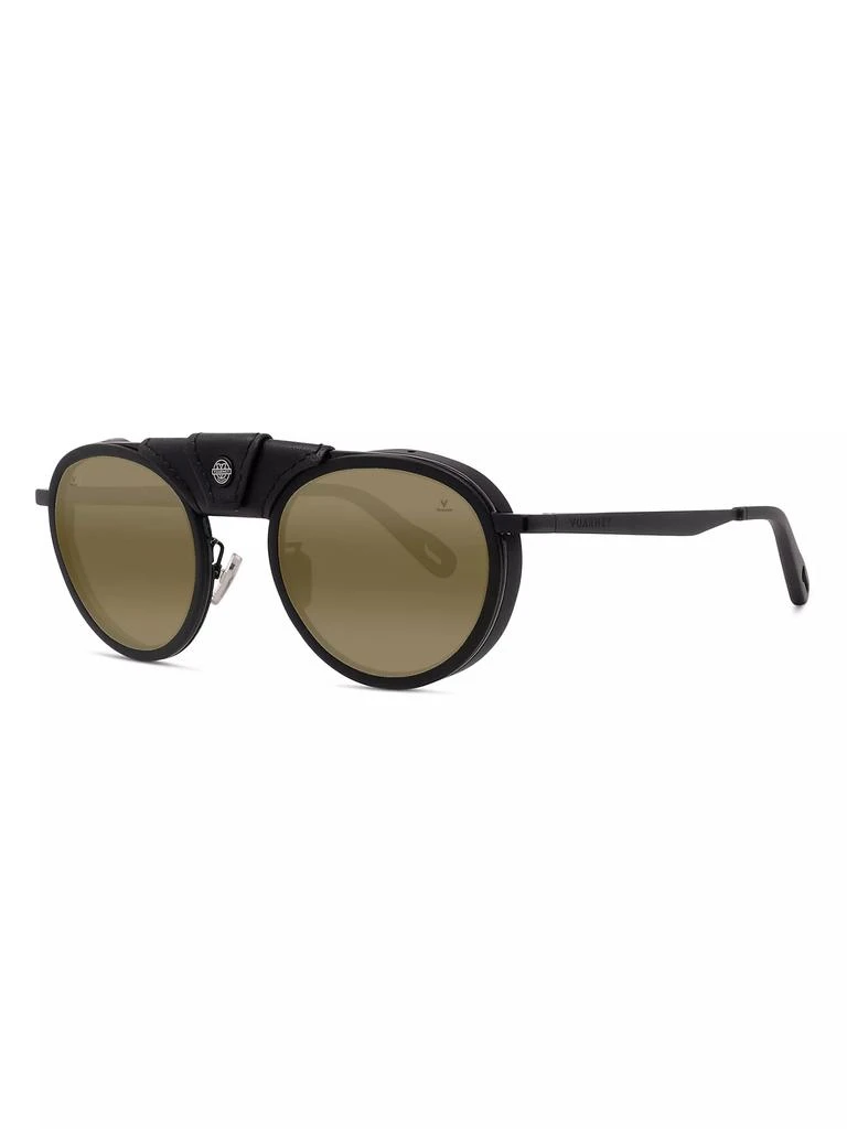 Vuarnet Glacier 01 52MM Round Sunglasses 1