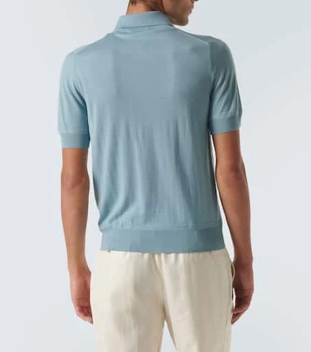 Tom Ford Cashmere and silk polo shirt 4
