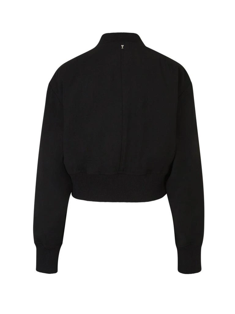 AMI AMI Paris Zip-Up Padded Bomber Jacket 2