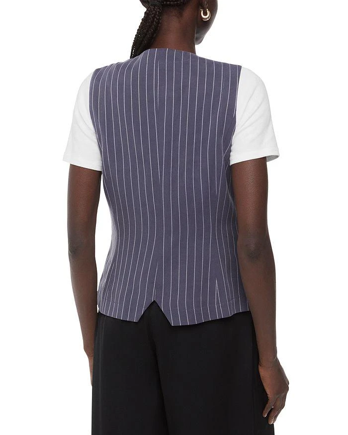 Whistles Lottie Pinstriped Vest 3