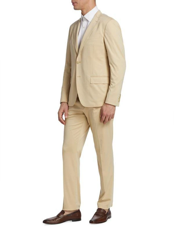 Saks Fifth Avenue Slim-Fit Single-Breasted Knit Suit 3