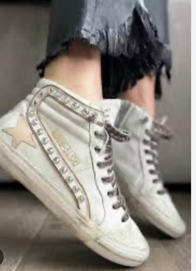 Golden Goose Slide Penstar Classic Crystal Wave Sneaker