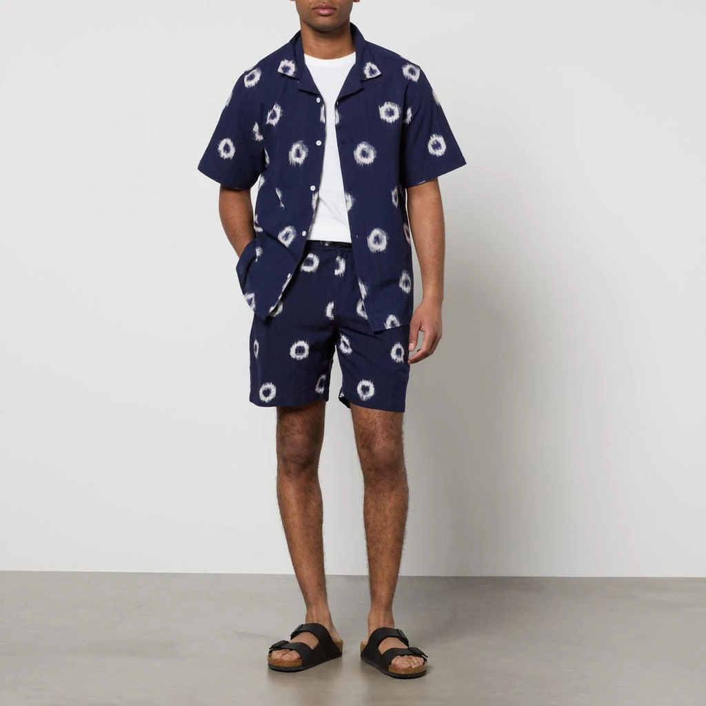 Wax London Wax London Kurt Cotton-Jacquard Shorts 3