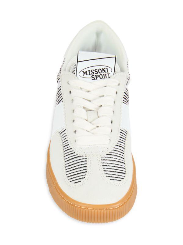 Missoni 25MM Retro Low Top Platform Sneakers - Casual Shoes Missoni 25MM Retro Low Top Platform Sneakers - Casual Shoes