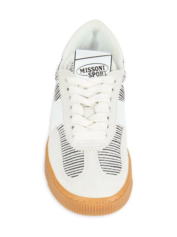 Missoni Retro Low Top Platform Sneakers 5