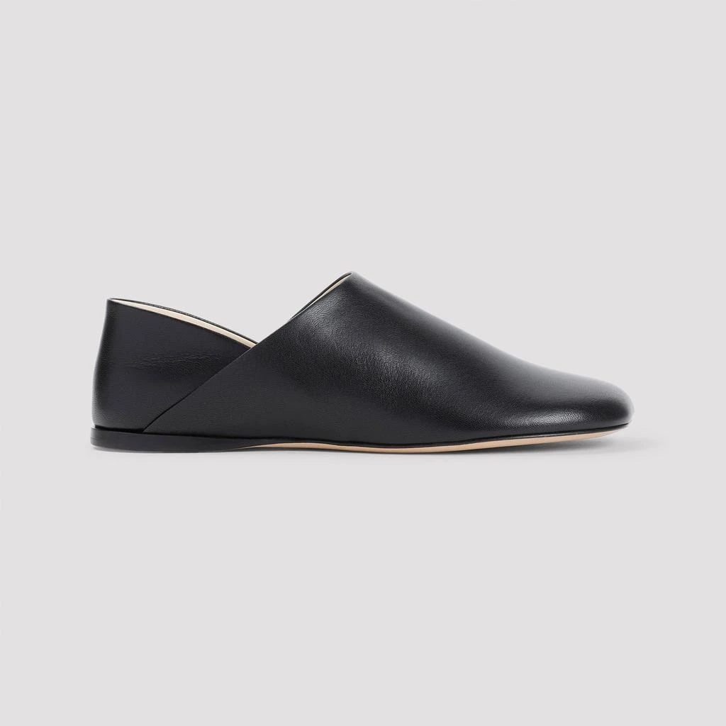 Loewe Black Toy Goat Skin Slippers 3