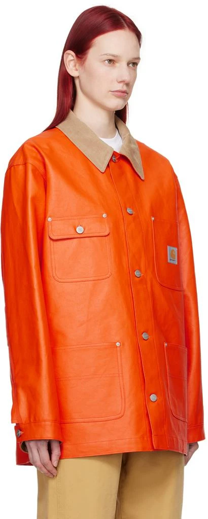 Junya Watanabe Orange Carhartt Work In Progress Edition Jacket 2