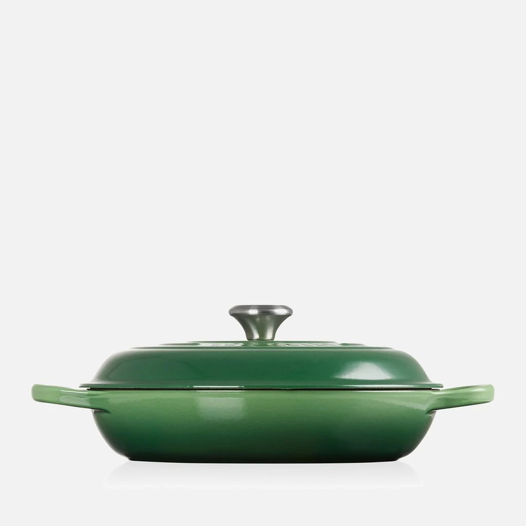 Le Creuset Signature Cast Iron Shallow Casserole - 30cm - Bamboo Green 3