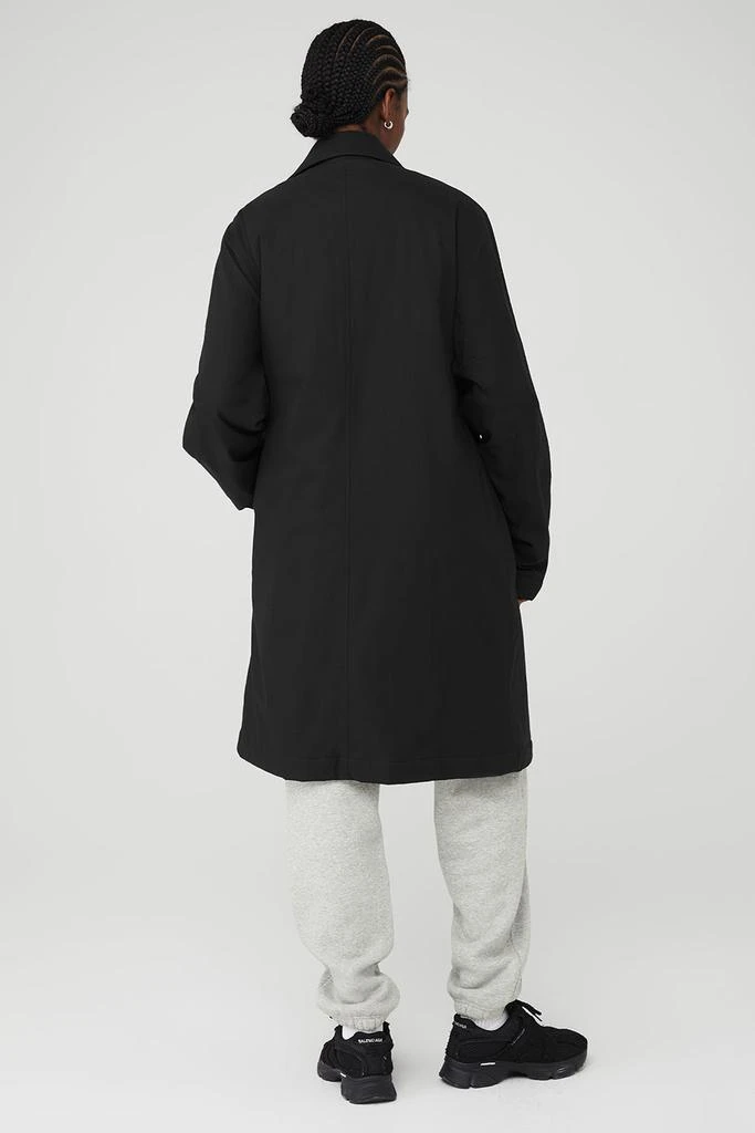 Alo Signature Overcoat - Black 2