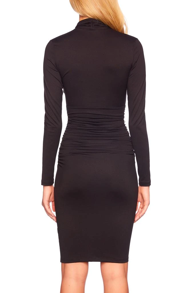Susana Monaco Ruched Long Sleeve Minidress 2