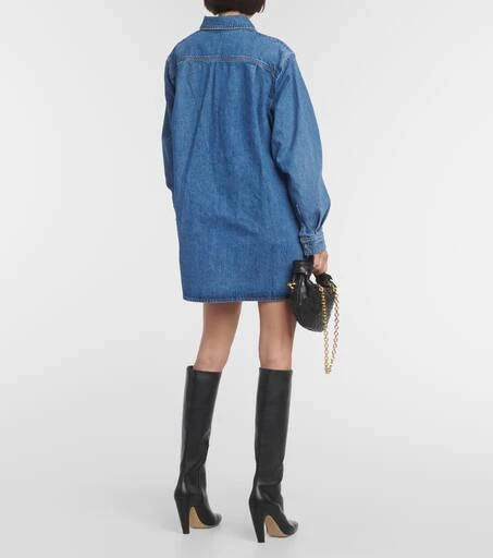 FRAME Cotton denim shirt dress 3