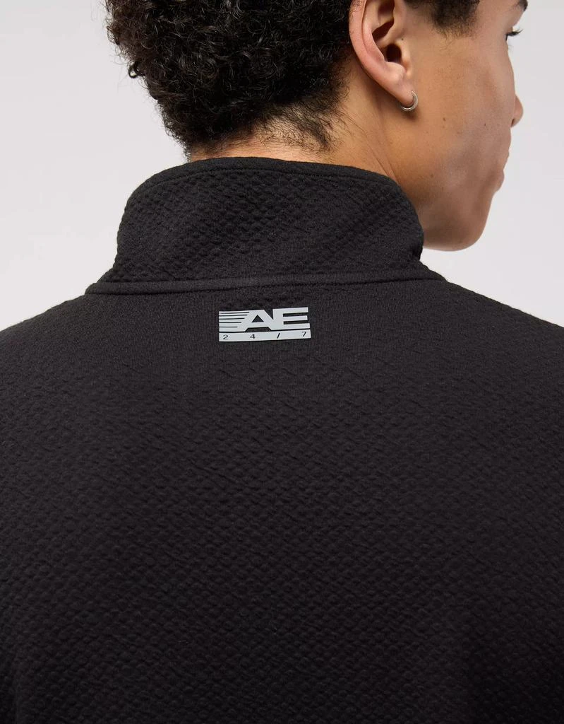 AE AE 24/7 Textured Fleece Quarter-Zip Sweatshirt 7