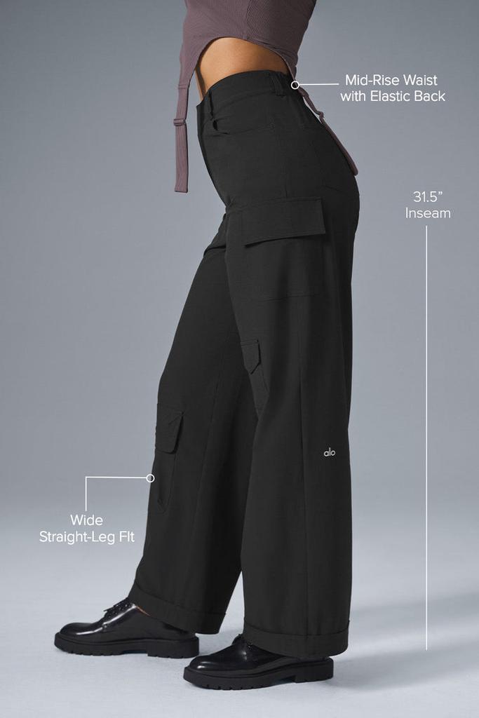 Alo Workwear Cargo Pant - Black