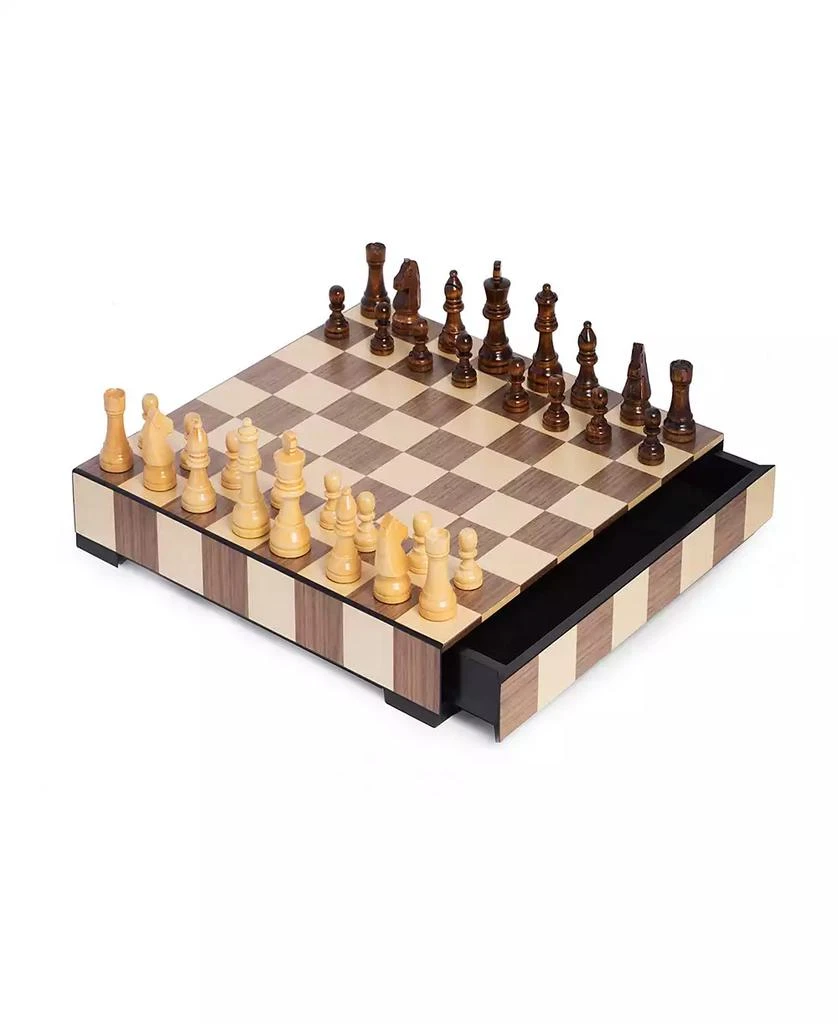 Bey-Berk Chess and Checker Set 3
