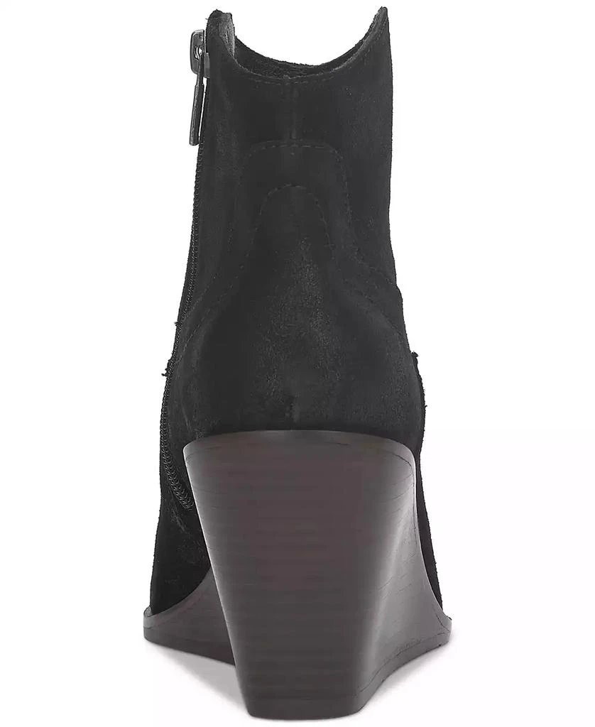 Lucky Brand Women's Waltz Suede Wedge Booties 3
