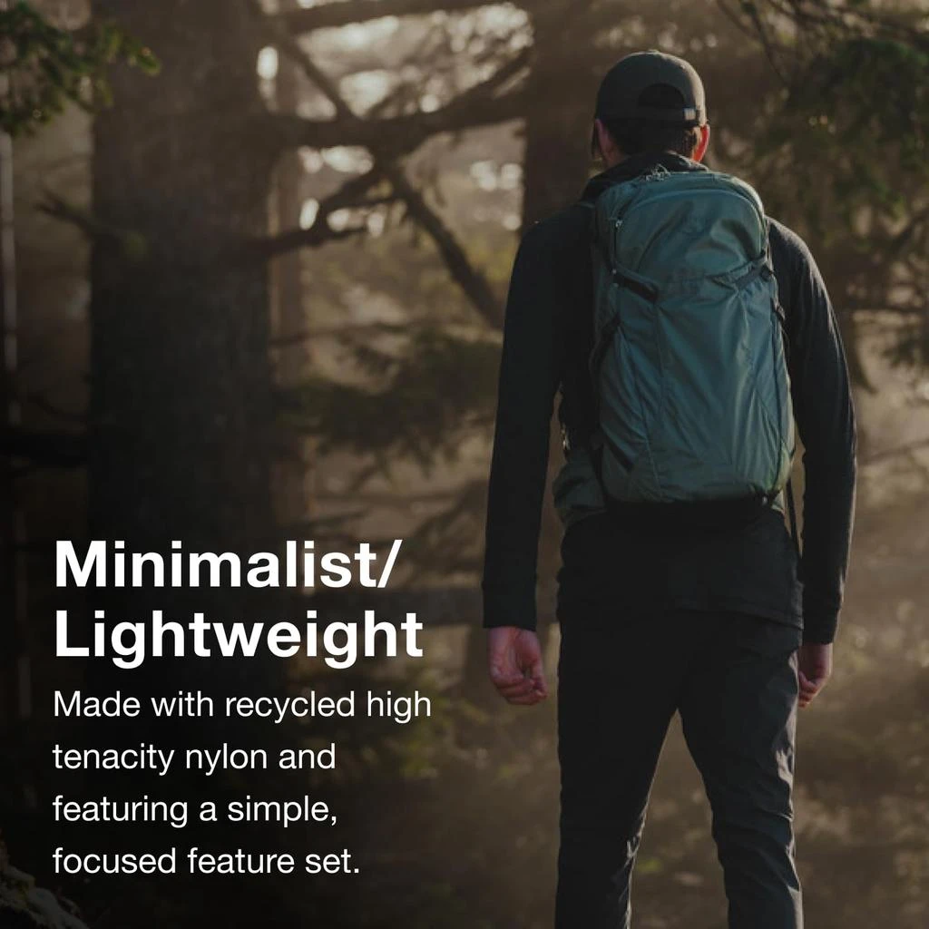 Osprey Osprey Sportlite 25L Lightweight Hiking Backpack for Men and Women, Pine Leaf Green, S/M 3