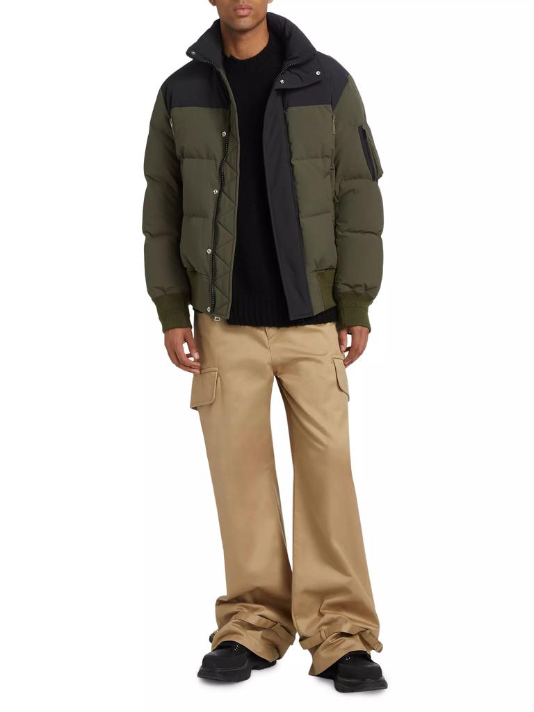 Sacai Two-Tone Puffer Jacket