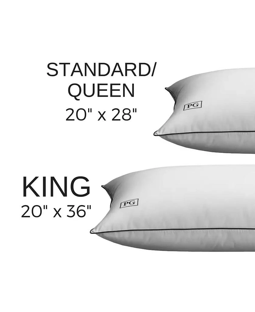 Pillow Guy 100% Cotton Sateen 2-Pack Pillow Protectors, Standard/Queen 5