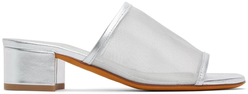 Maryam Nassir Zadeh Silver Sophie Slides 1
