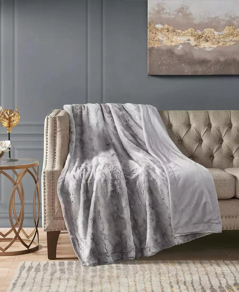 Madison Park Zuri Faux-Fur Throw, 50" x 60"