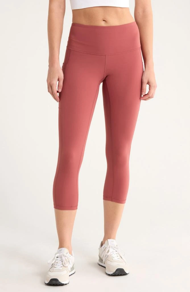 Zella Perform High Waist Pocket Crop Leggings 1