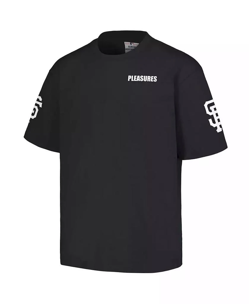 PLEASURES Men's Black San Francisco Giants Team T-shirt 2