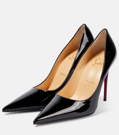Christian Louboutin Kate Max 100 patent leather pumps 4