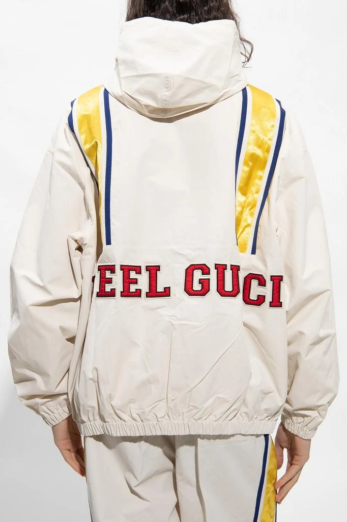 Gucci Gucci Striped Detail Hooded Jacket 3