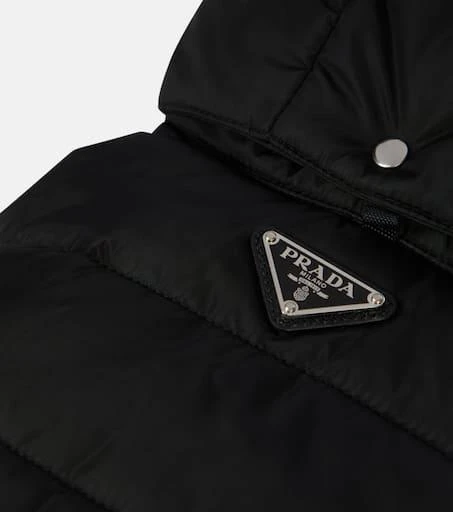 Prada Re-Nylon hooded dog coat 3