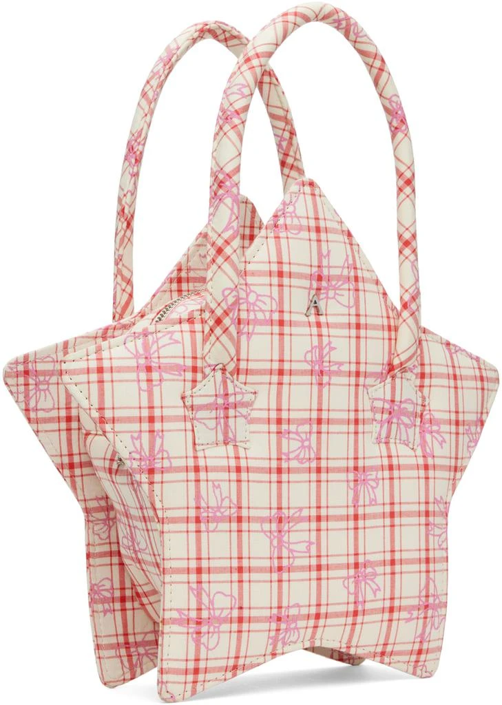 Ashley Williams Red & Off-White Star Bag 2