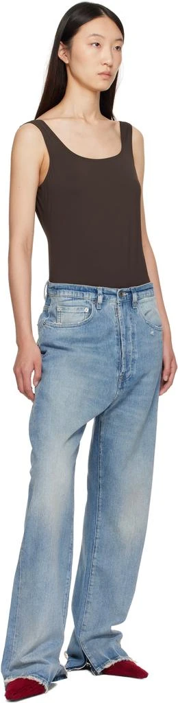 Victoria Beckham Red Sloan Mules 5