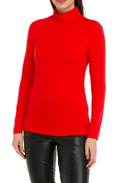 JONES NEW YORK New York Womens Long Sleeve Turtleneck Top 1